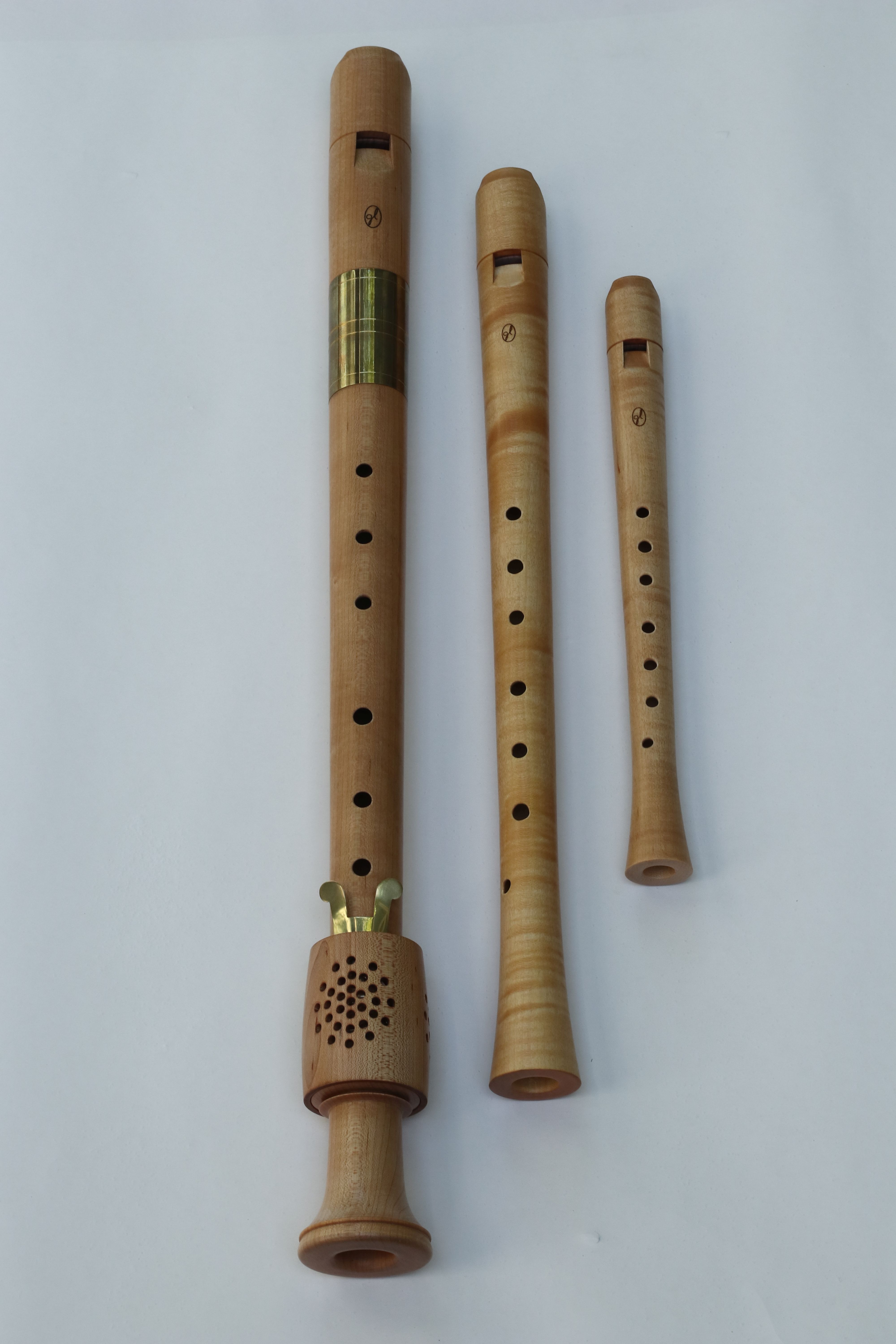 Renaissance soprano alto tenor recorders